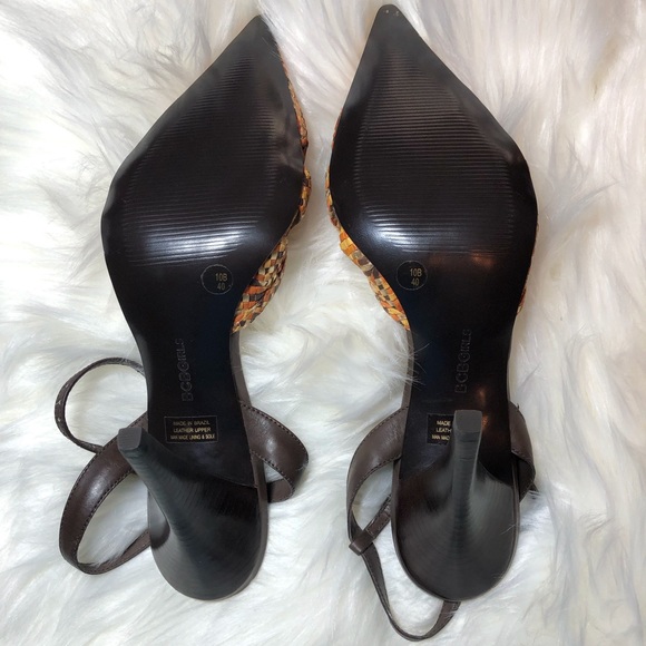 BCBGirls Woven Heels - NWOT - Picture 5 of 12
